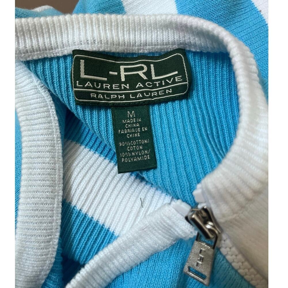Vintage Lauren Ralph Lauren Active Knit Short Sleeve Sweater Top Medium - Picture 10 of 12